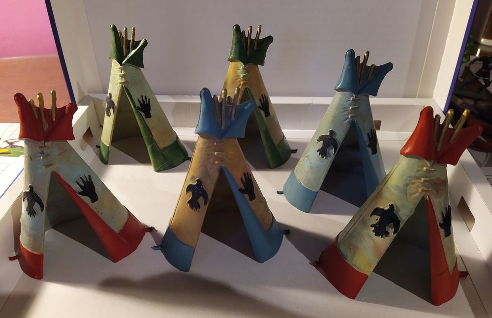 Lot de 6 tipis starlux vintage 55 Saint-Pierre-de-Fursac (23)