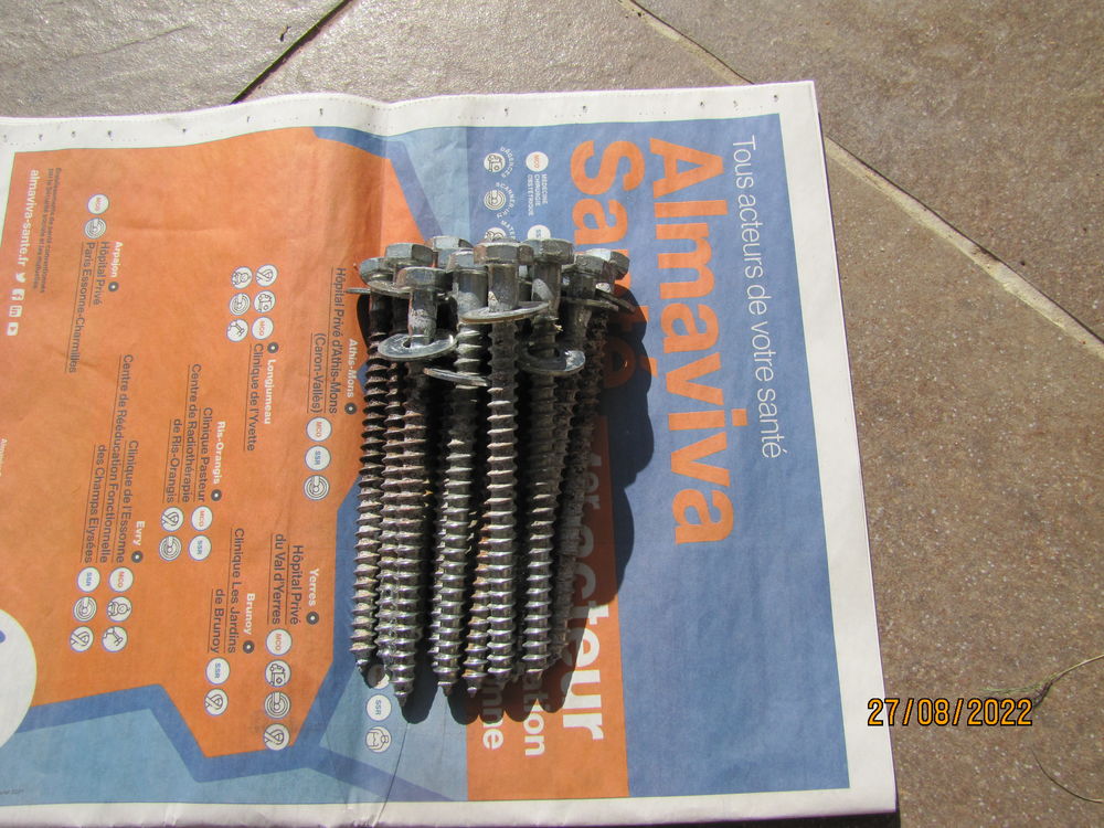 Lot de tires-fond 8 Chamarande (91)