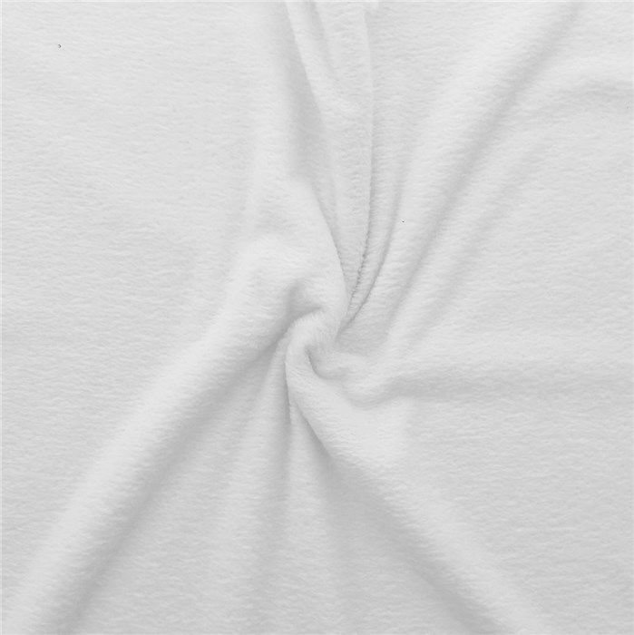 Tissu doudou tr�s blanc au m�tre, plusieurs coupons 8 Agde (34)