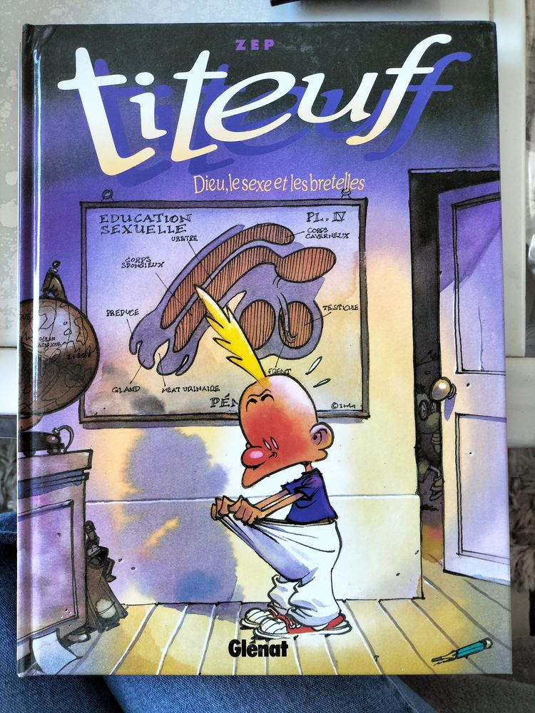 Titeuf Tome 1 : Dieu, le sexe et les bretelles 5 Belleuse (80)