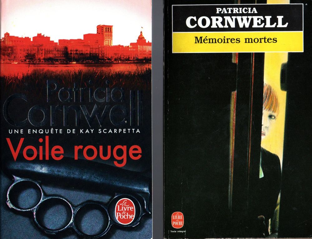 20 titres de patricia CORNWELL (crimes et enqu�tes polici�re 10 Pontoise (95)
