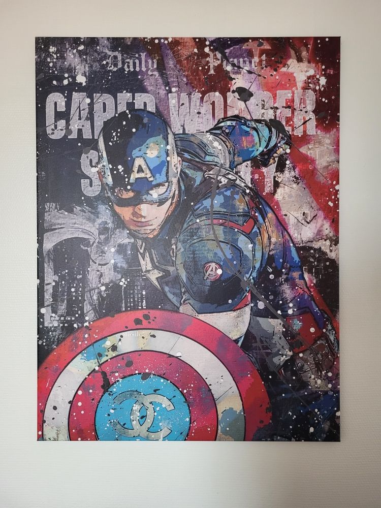 Toile Captain America 80 Compiègne (60)