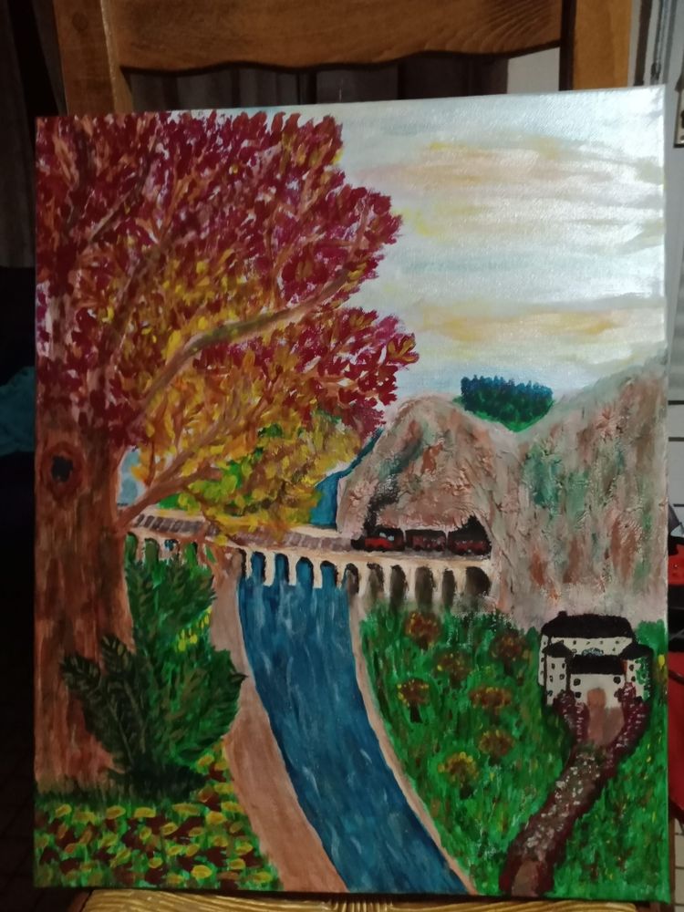 toile paysage de montagne 20 Estaires (59)