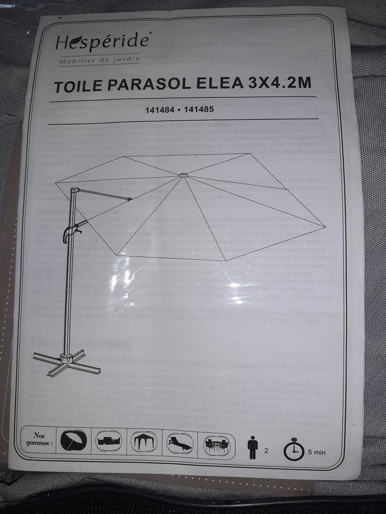 Toile pour parasol 50 Ottmarsheim (68)