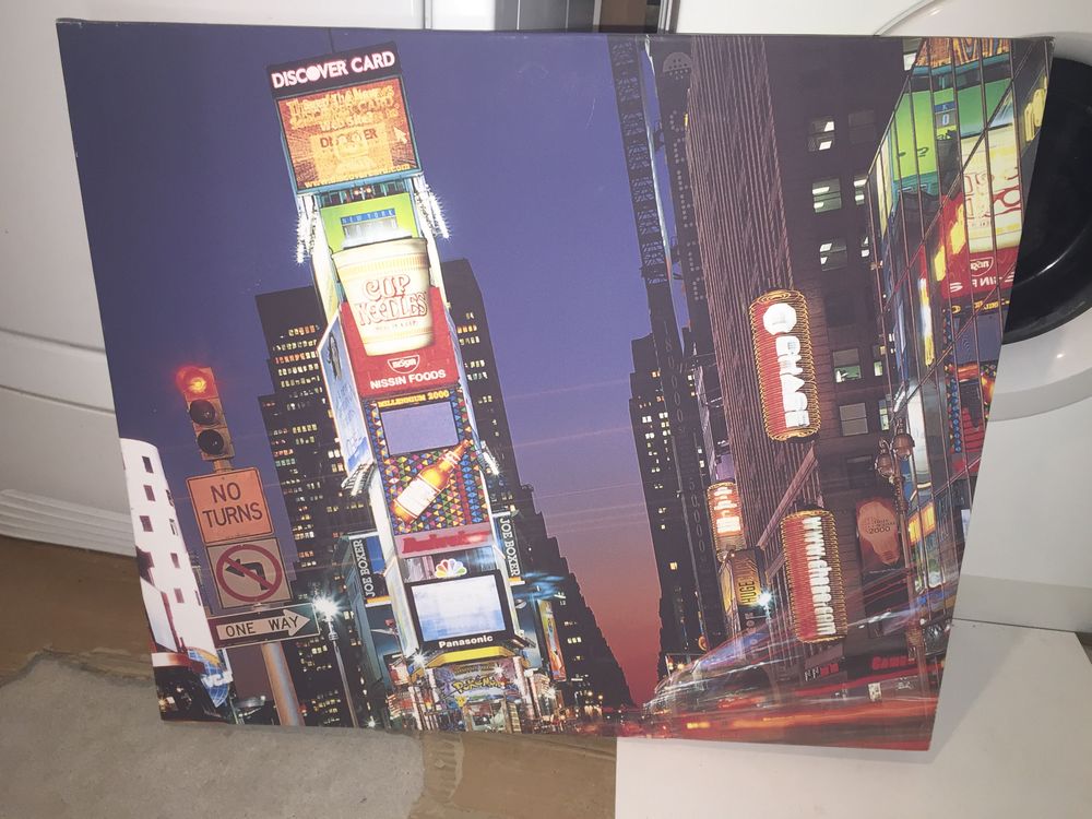 Toile repr�sentation New York  toile New York 10 Saint-�tienne-de-Crossey (38)