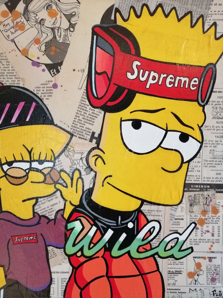 Toile POP'Art Simpson Supreme 80 S�bazac-Concour�s (12)