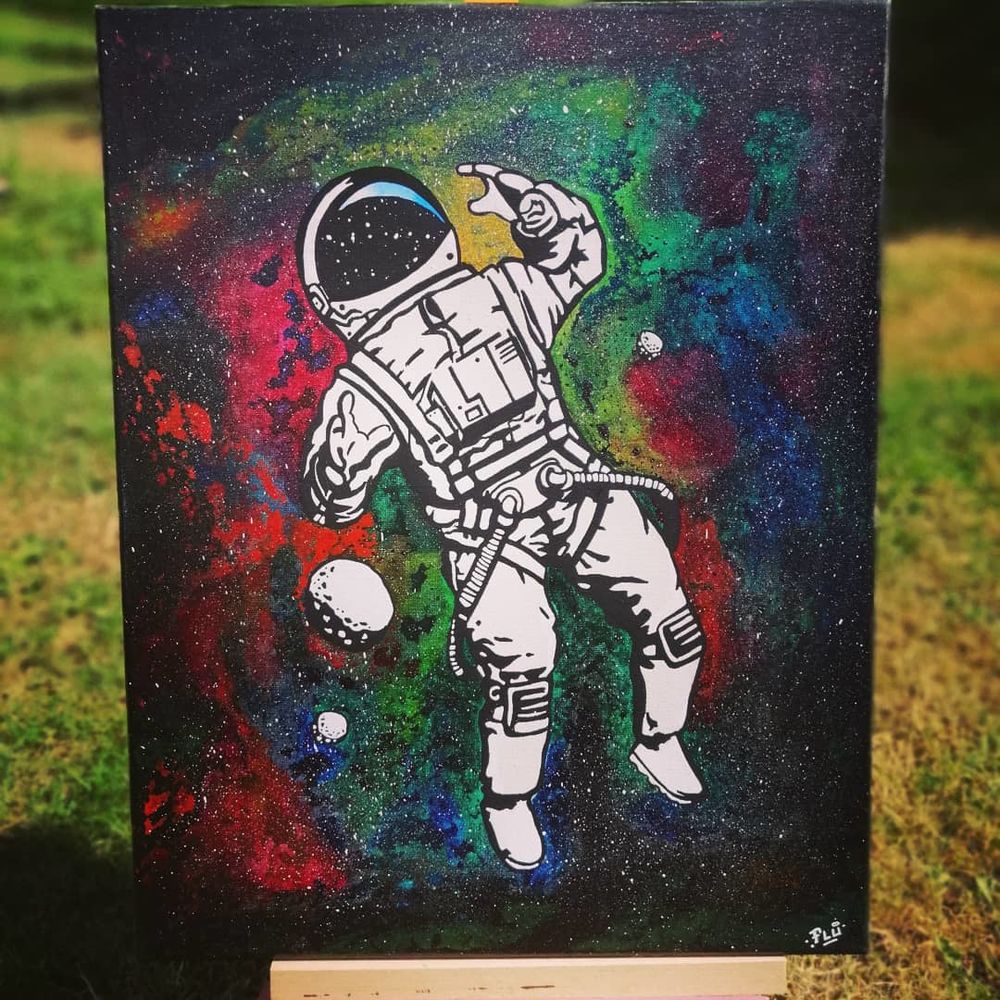 Toile POP'ART  Space program  80 S�bazac-Concour�s (12)