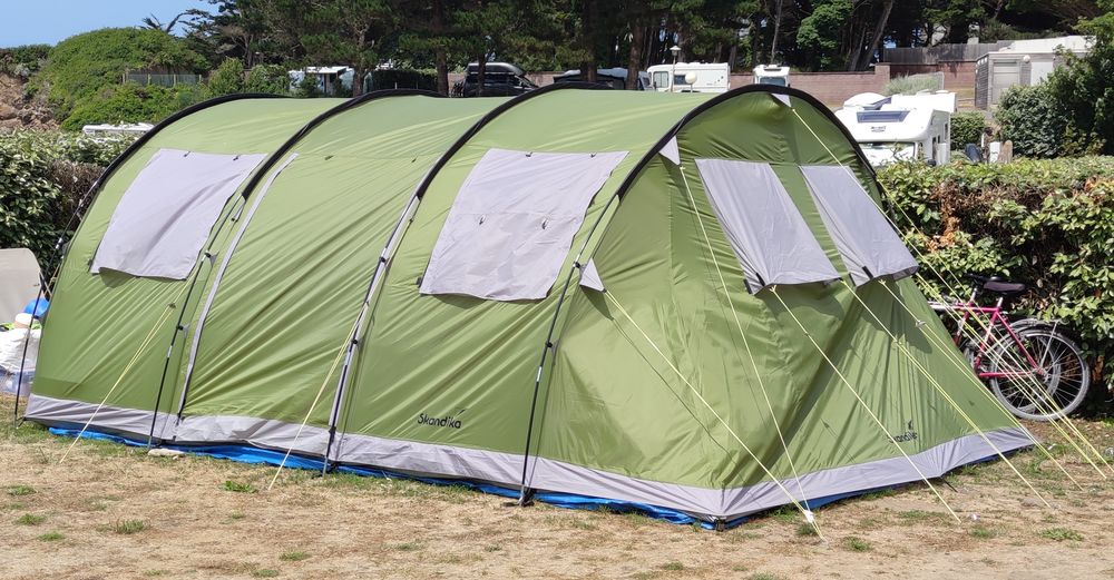 Toile de tente tunnel Skandika Gotland 5 280 Amiens (80)