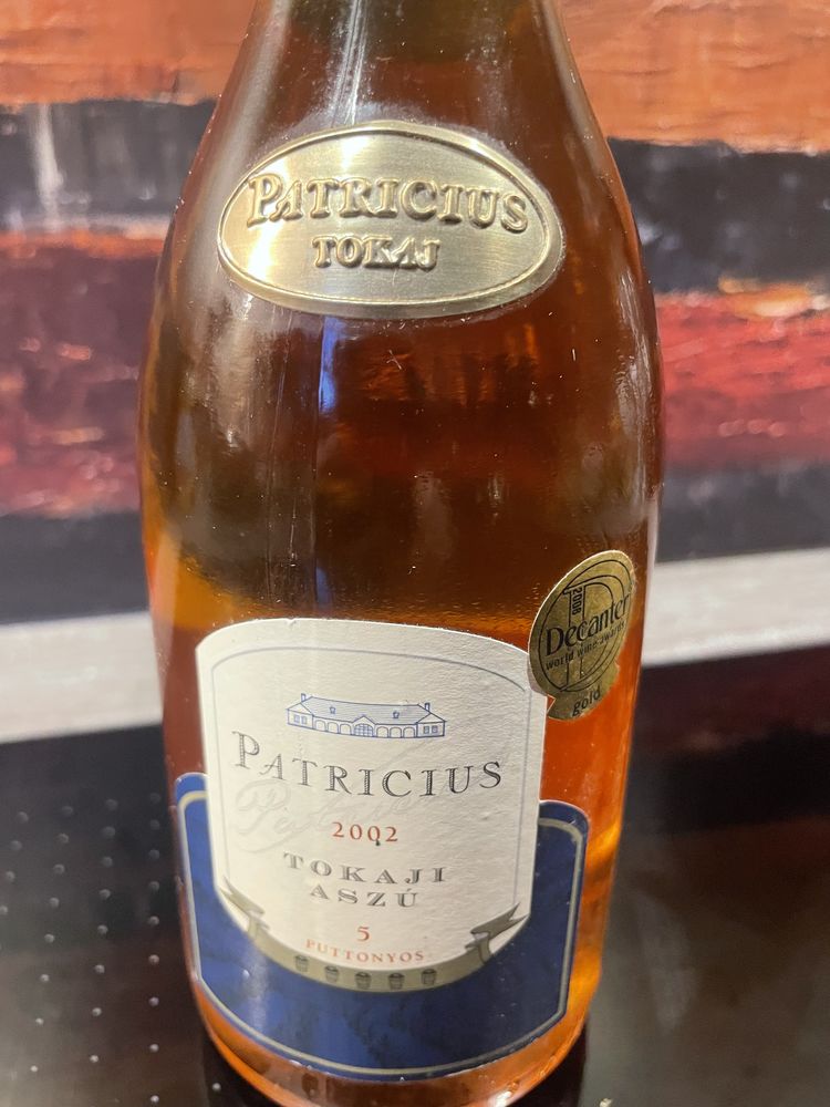 1 Bt Tokai 2002 Patricius Tokaji Aszu 5 Puttonyos 500 ml 62 Vigneux-sur-Seine (91)
