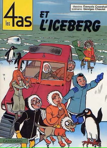 Les 4 As Tome 17 - Les 4 As Et L'iceberg EO de 1981 53 Vigneux-sur-Seine (91)