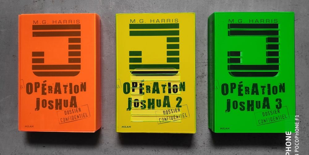 3 tomes Op�ration Joshua dossier confidentiel. Neuf 10 Grand-Champ (56)