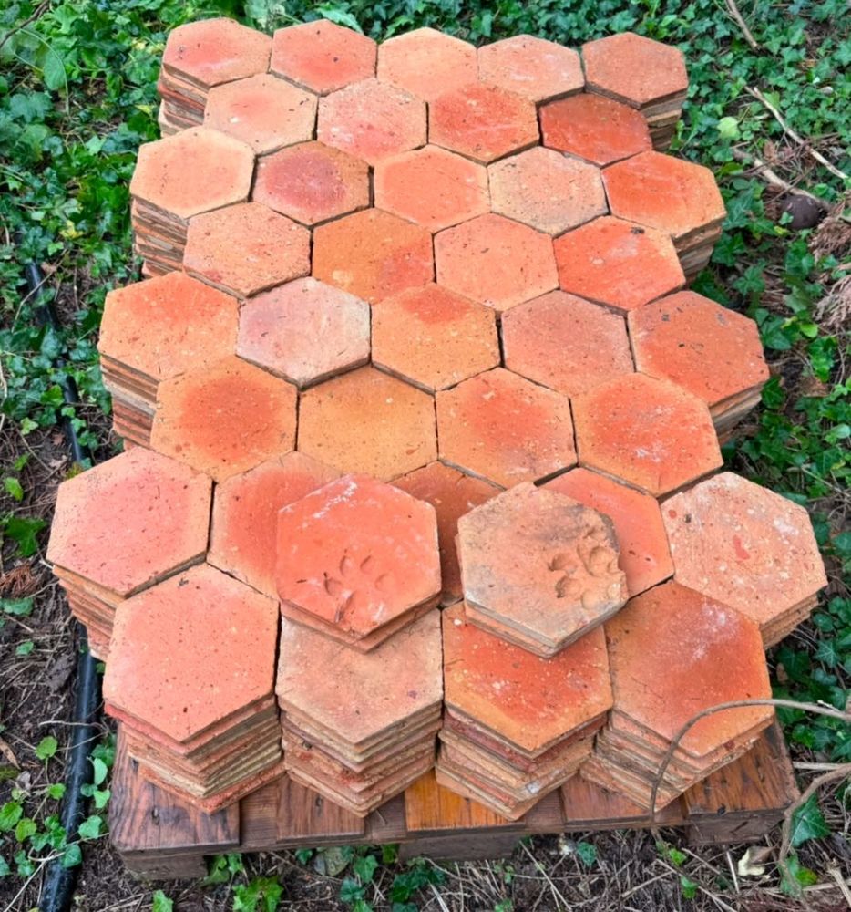 Tomettes anciennes Hexagonales 500 Nogent-sur-Seine (10)