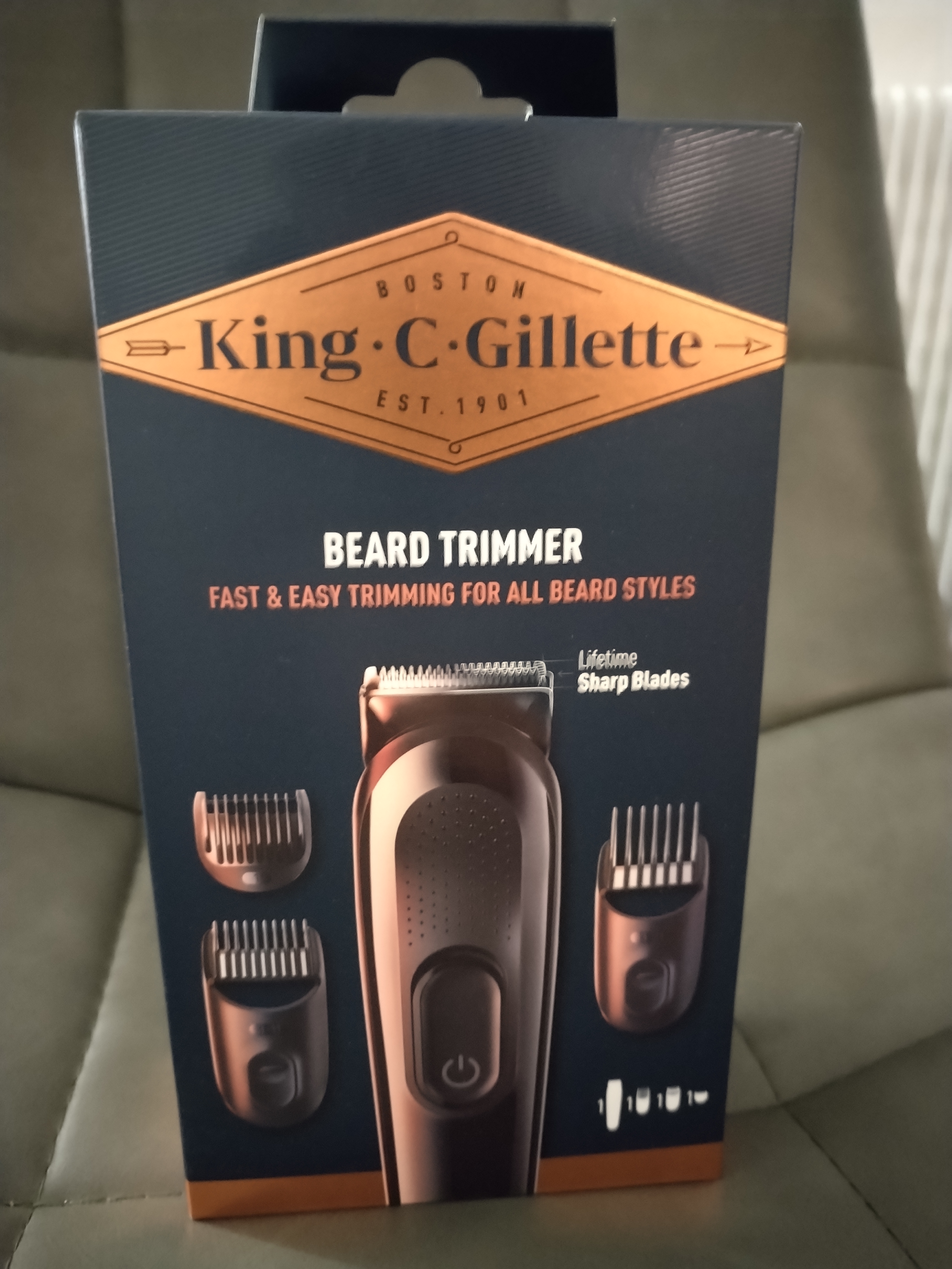 Tondeuse � barbe king c gillette 0 Paris 13 (75)