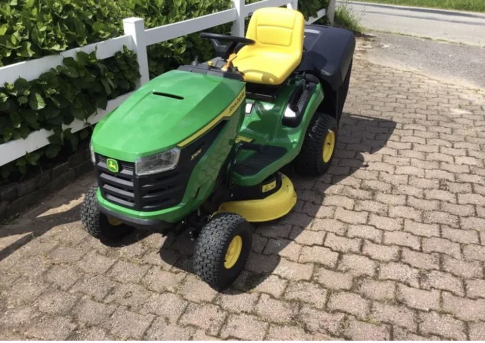 Tondeuse micro tracteur John Deere X147 R 4500 Cast (29)
