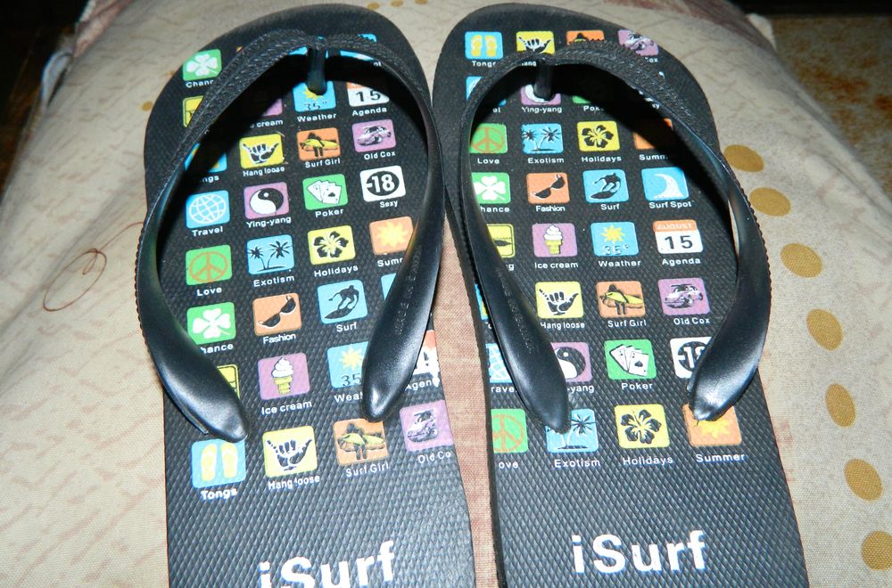 Tongs noires taille 31 2 Villiers (86)