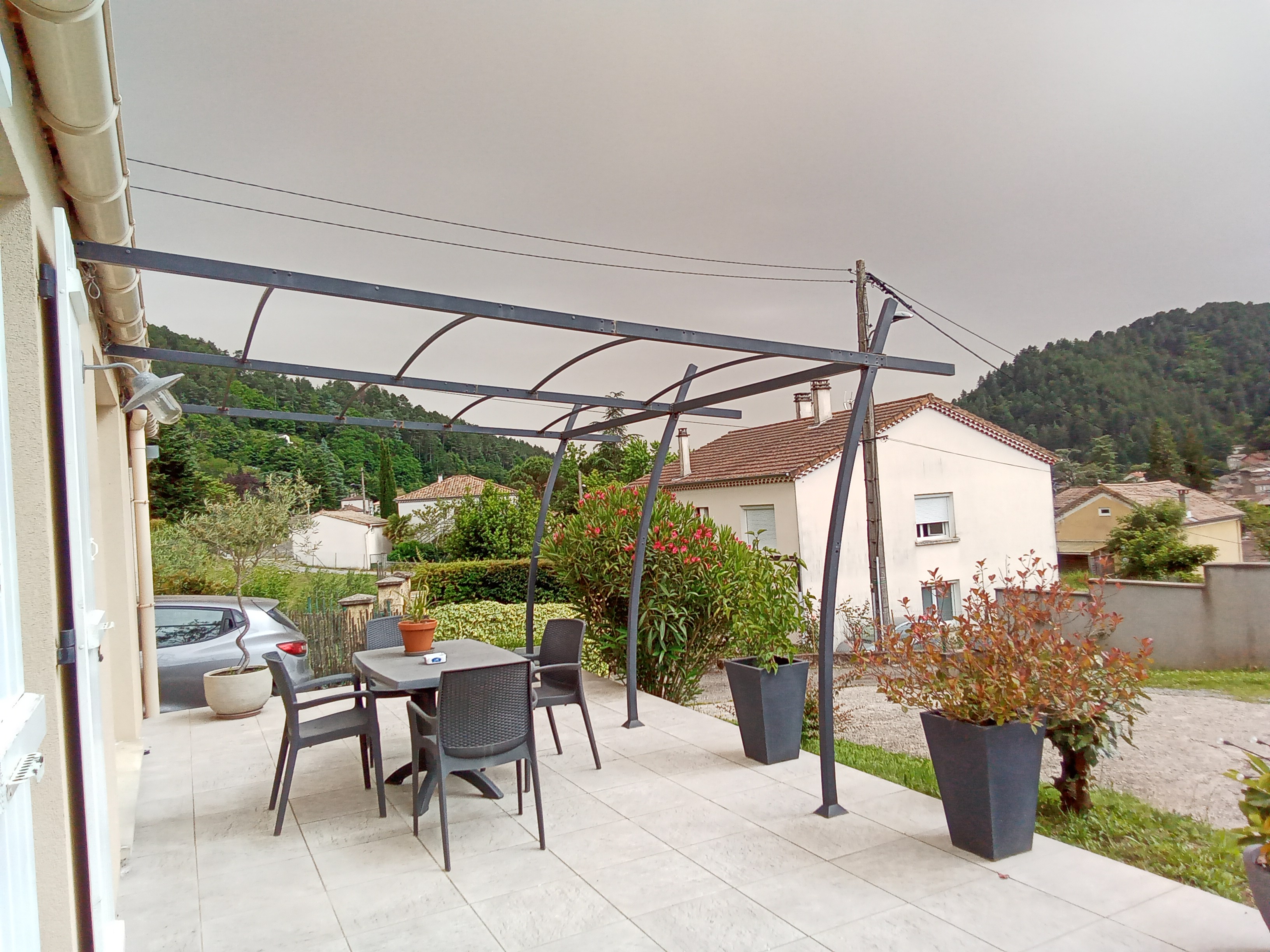 Tonnelle pour terrasse 3m par 4m 260 Vals-les-Bains (07)