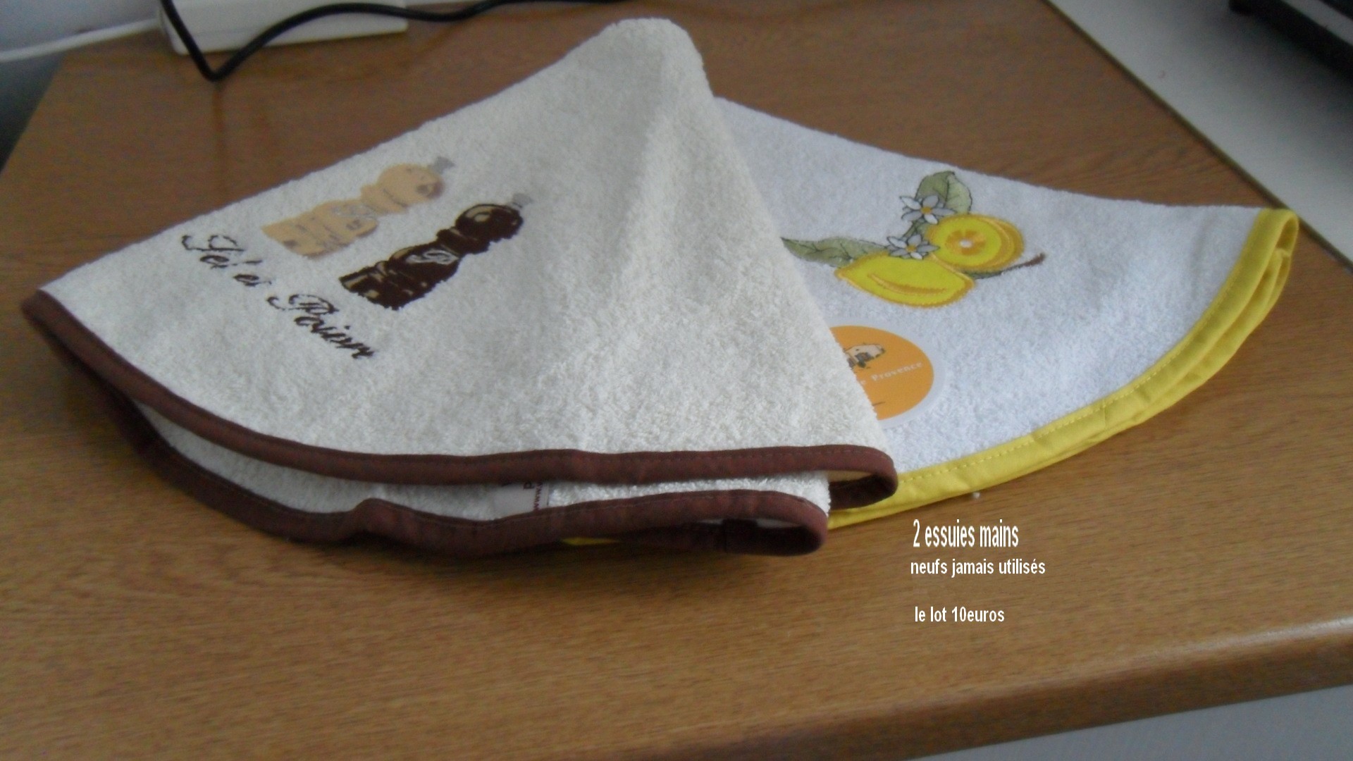  lot de 2 torchons de cuisine �tat neuf jamais utilis�s 10 Lyon 7 (69)