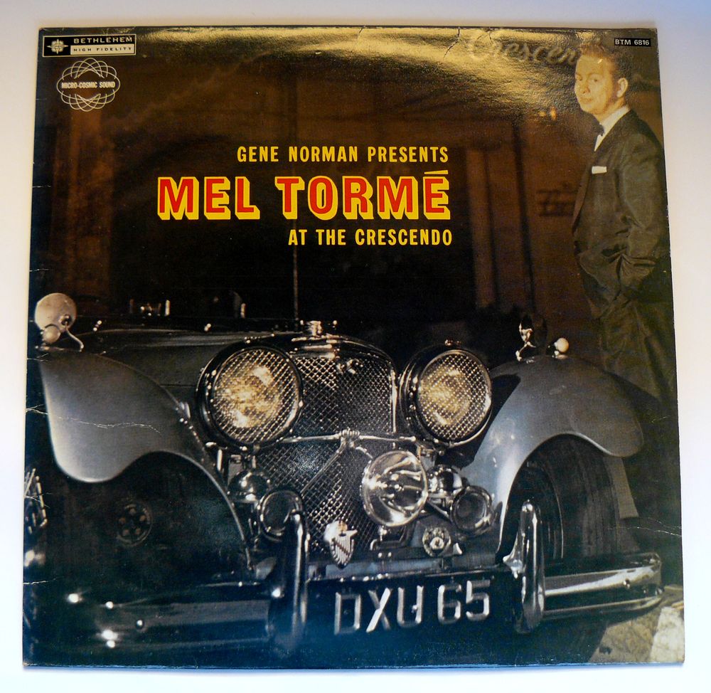 LP Mel TORM� : At hte Crescendo - Bethlehem BTM 6816 - 1982 16 Argenteuil (95)