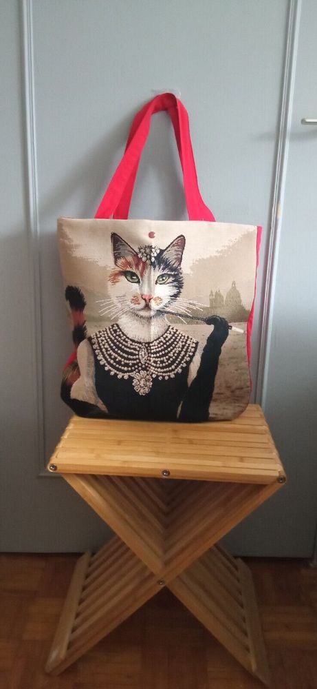 Tote bag  chat 15 Saint-Chamond (42)