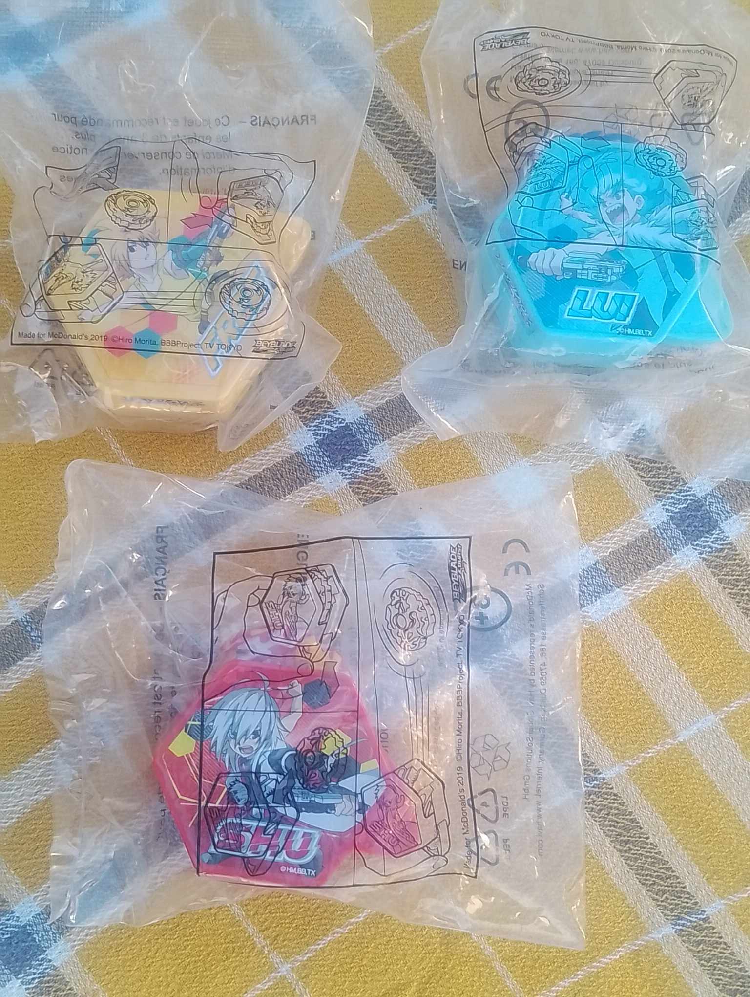 Lot de 3 Toupies  Beyblade  : Collection Mc Donald's - Neuf 5 La Fert�-Alais (91)
