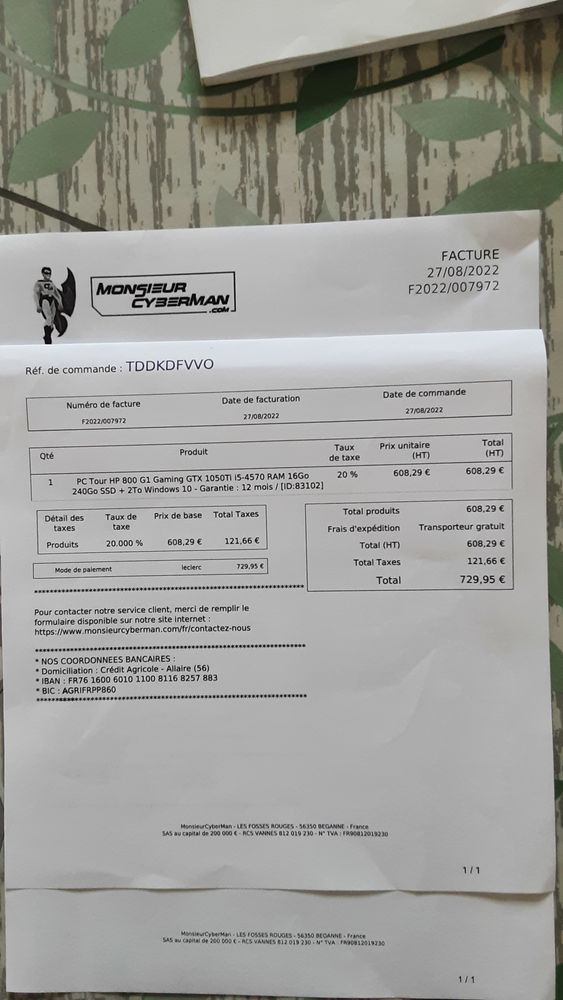 TOUR PC GAMING 0 Berneuil (80)