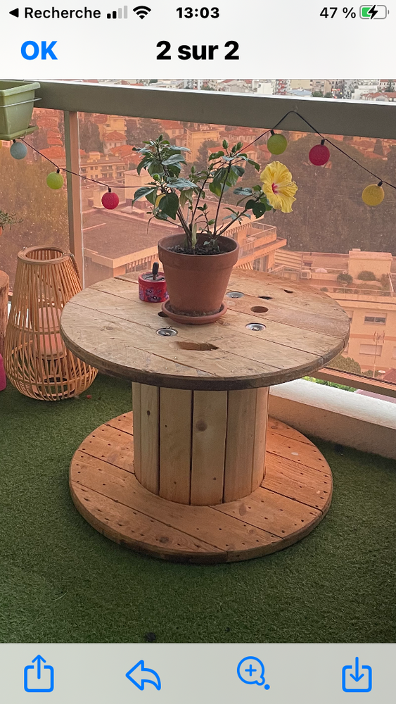 Touret fonction table 50 Nice (06)