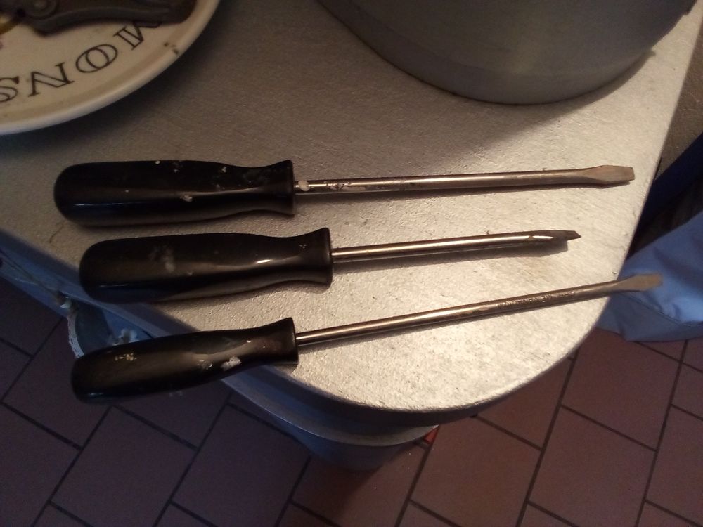 Lot de 3 tournevis plats 3 Bretagne (90)