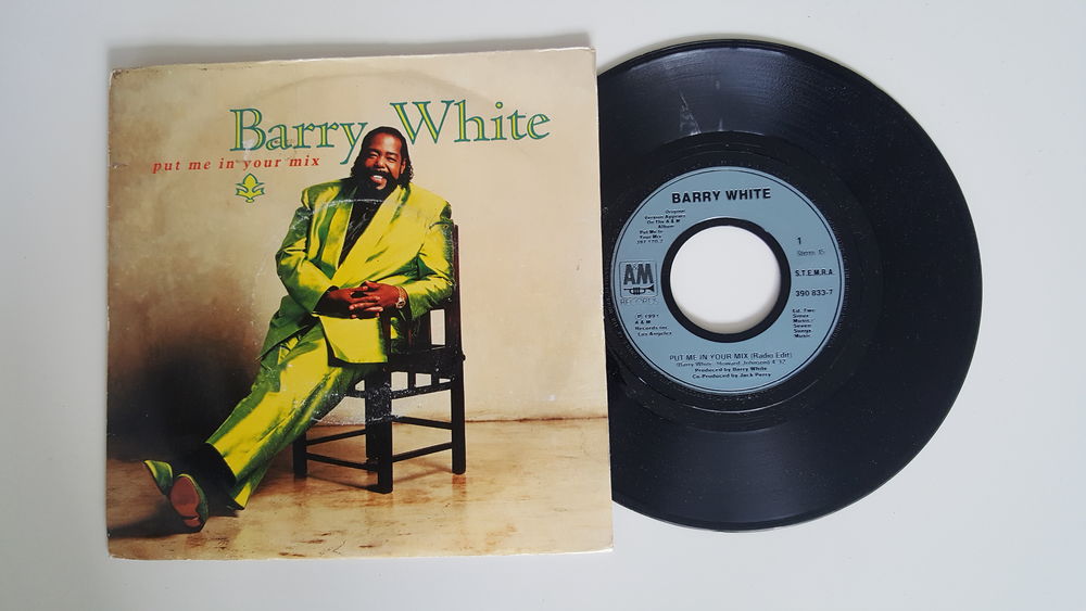 45 Tours BARRY WHITE Put me in your mix 13 Sautron (44)