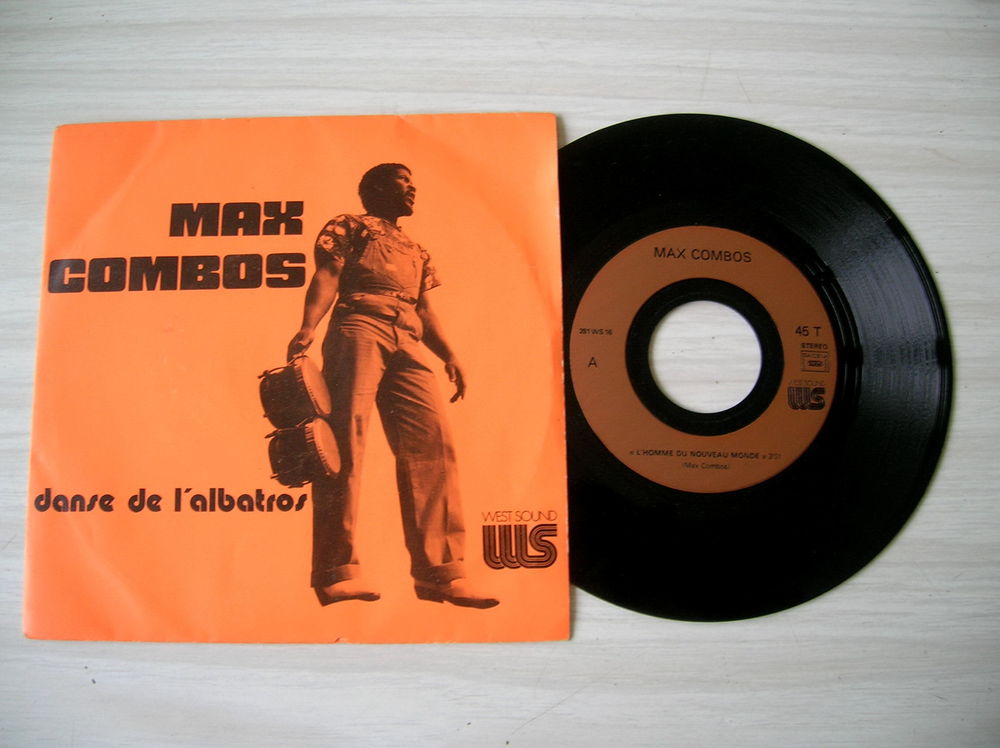 45 Tours MAX COMBOS L'homme du nouveau monde 13 Nantes (44)