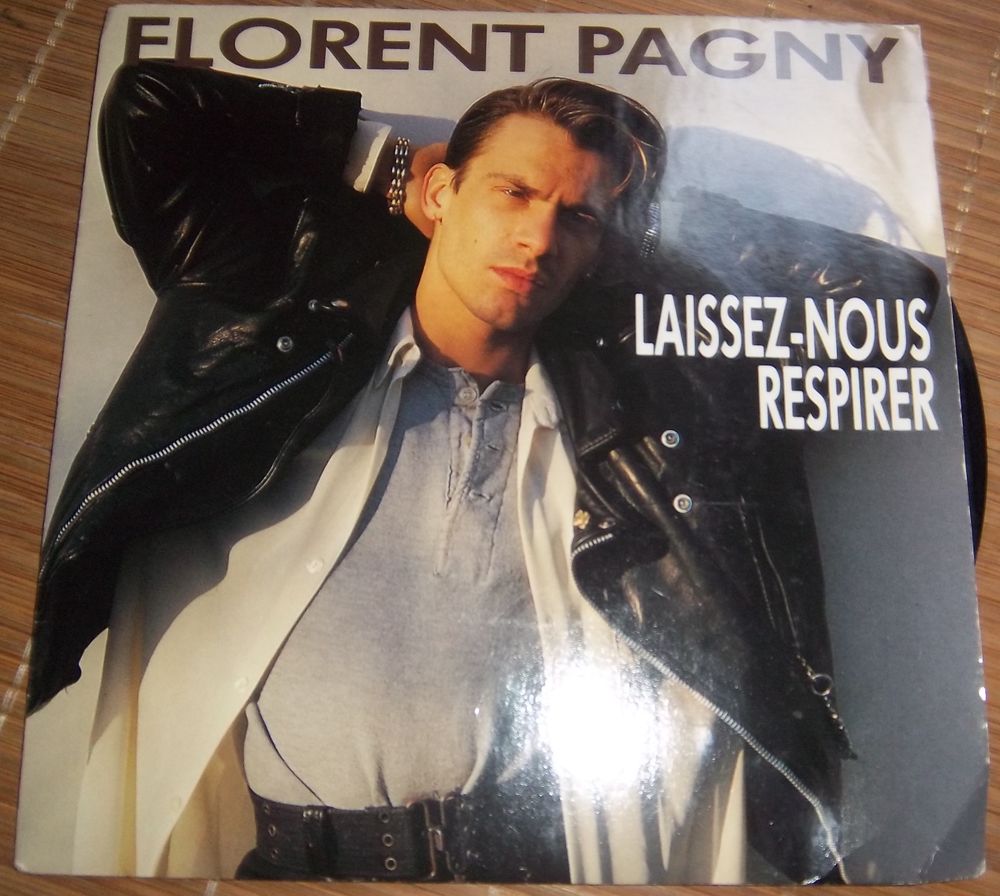 45 tours Florent Pagny laissez nous respirer 2 Colombier-Fontaine (25)