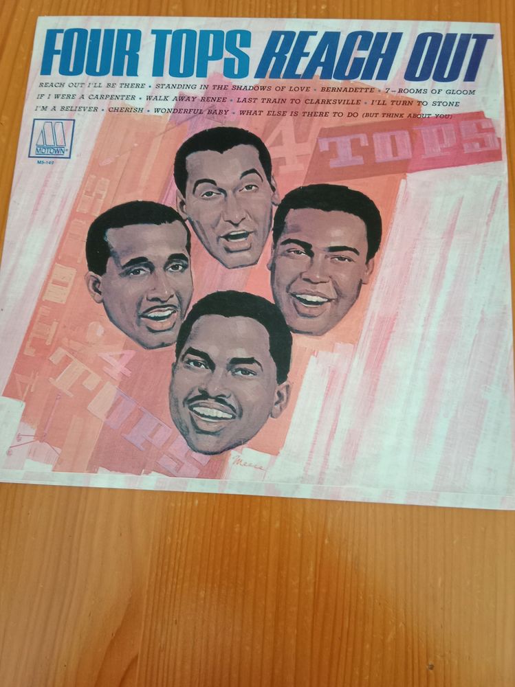 33 Tours THE FOUR TOPS Reach Out 37 Sautron (44)