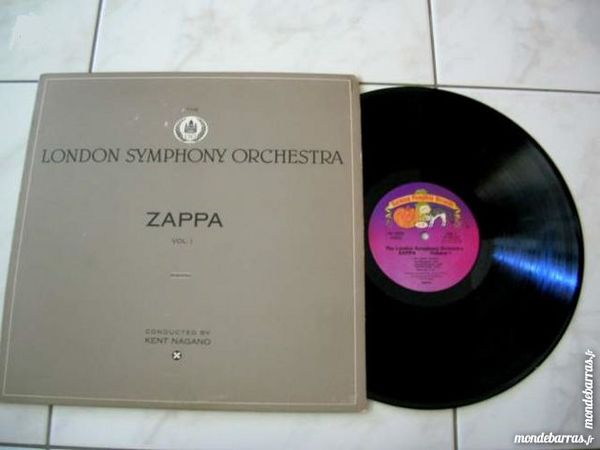 33 TOURS FRANK ZAPPA London Symphony Orchestra N�1 66 Nantes (44)