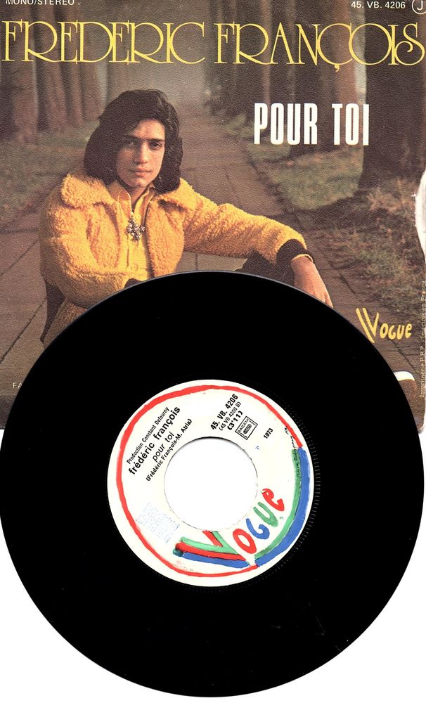 45 tours Fr�d�ric FRANCOIS 0 Pontoise (95)