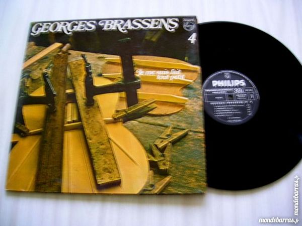 33 TOURS GEORGES BRASSENS Je me suis fait tout petit 10 Nantes (44)