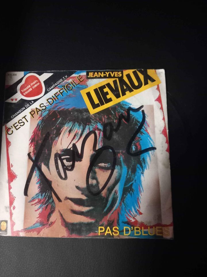 45 Tours Jean-Yves Lievaux c'est pas difficile 1 La Fert�-sous-Jouarre (77)