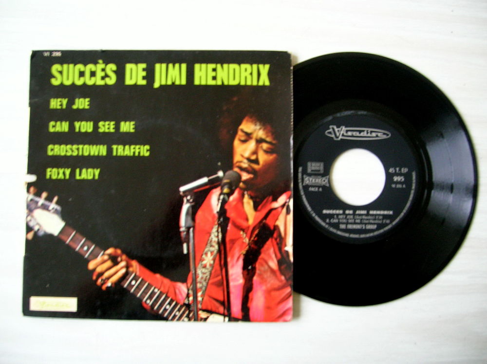 45 Tours JIMI HENDRIX Succ�s de Jimi Hendrix 29 Nantes (44)