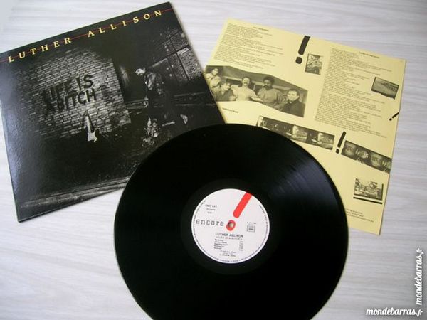 33 TOURS LUTHER ALLISON Life is a bitch 18 Nantes (44)