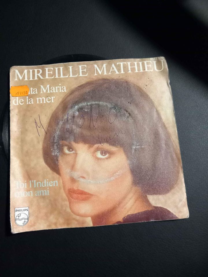 45 Tours, Mireille Mathieu, santa Maria de la mer 1 La Fert�-sous-Jouarre (77)