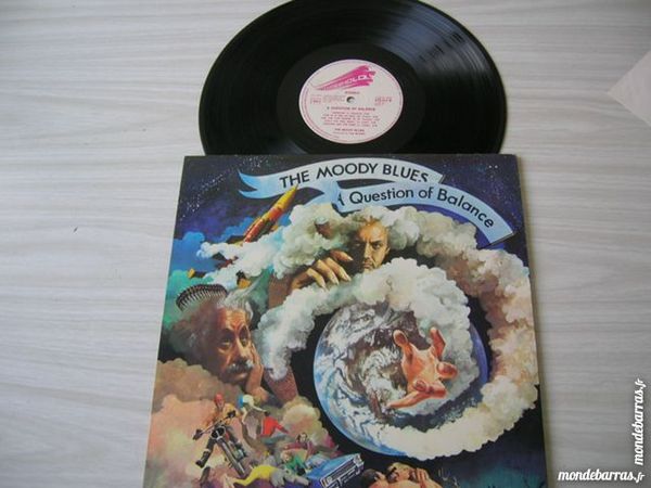 33 TOURS THE MOODY BLUES Question of Balance  ORI 27 Nantes (44)