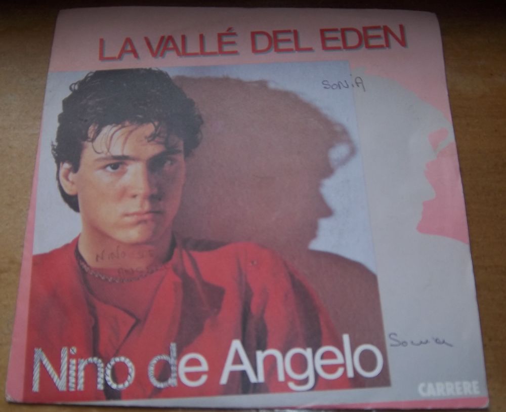 45 tours Nino de Angelo la vall� del eden 2 Colombier-Fontaine (25)