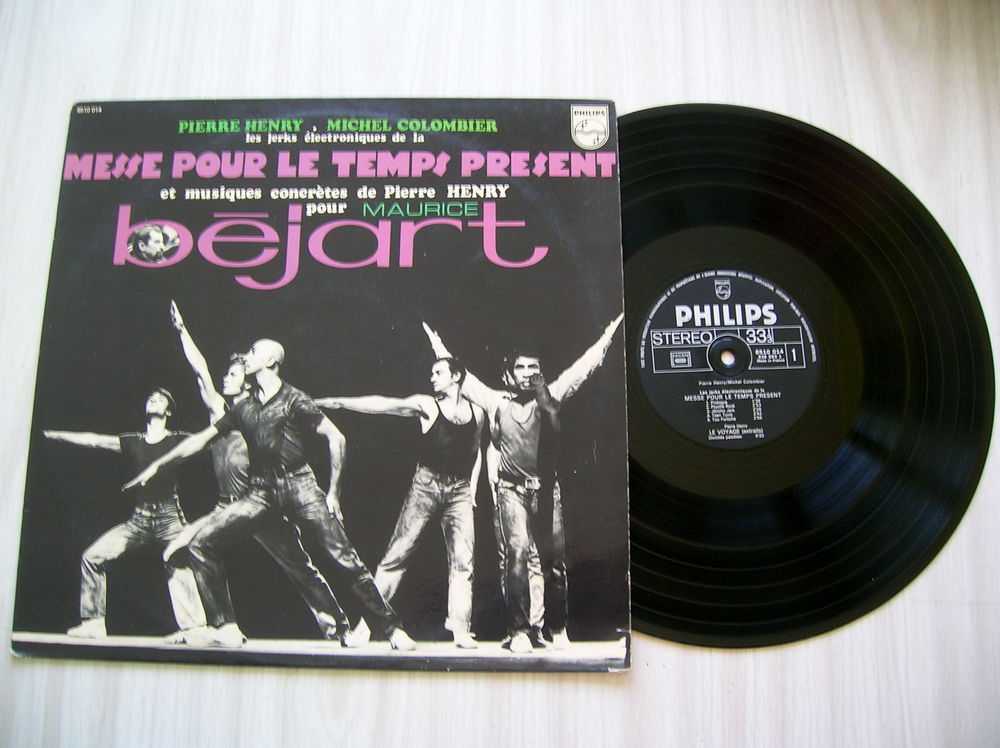 33 TOURS PIERRE HENRY Messe pour le temps pr�sent 25 Nantes (44)