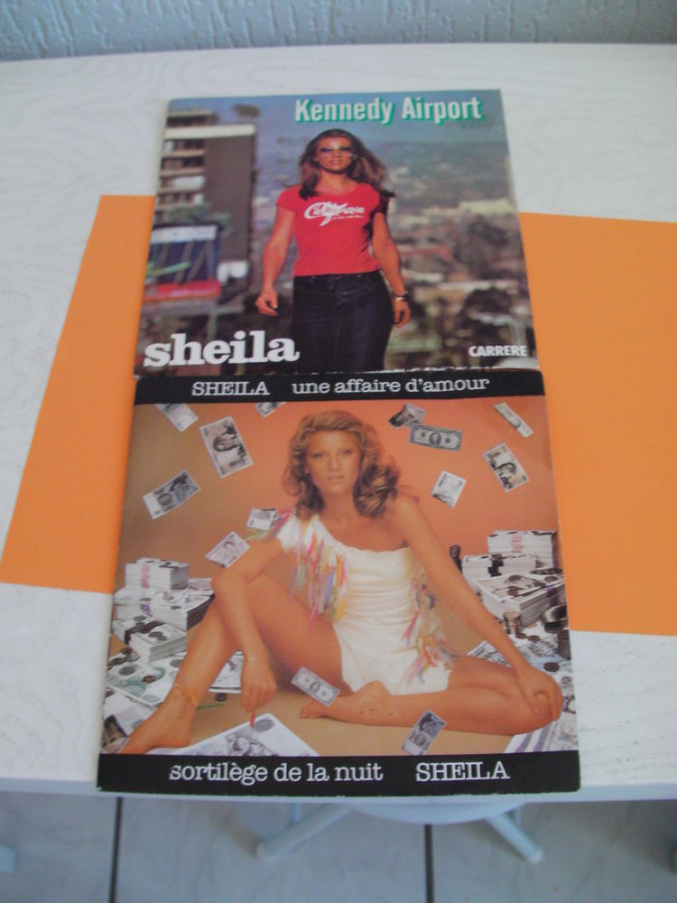 45 tours SHEILA  KENNEDY AIRPORT  ... 5 Saint-Etienne (42)