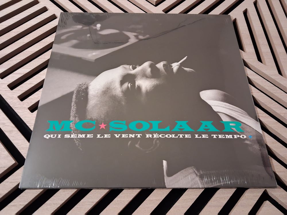 LP 33 TOURS MC Solaar Qui S�me Le Vent R�colte Le Tempo 22 Blanquefort (33)