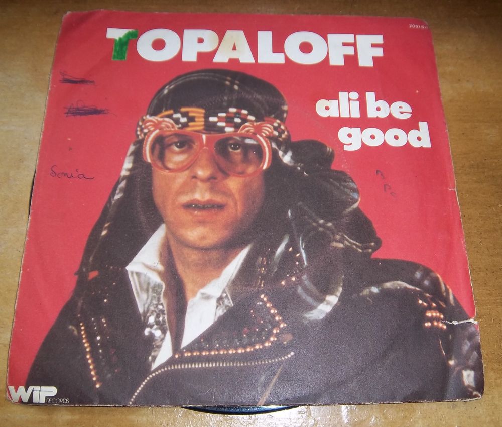 45 tours Topaloff ali be good top � la coque 1 Colombier-Fontaine (25)