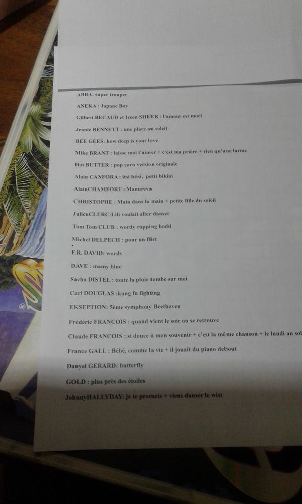  45 tours vinyles
0 Roquebilli�re (06)