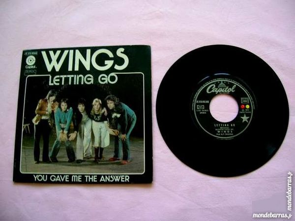 45 TOURS WINGS Letting go 12 Nantes (44)