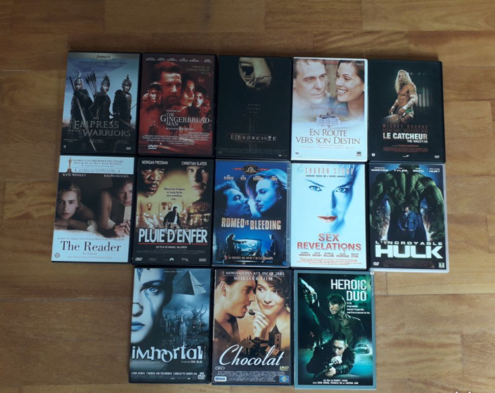 Lot de 30 DVD de tout genre � choisir 15 Saint-Witz (95)