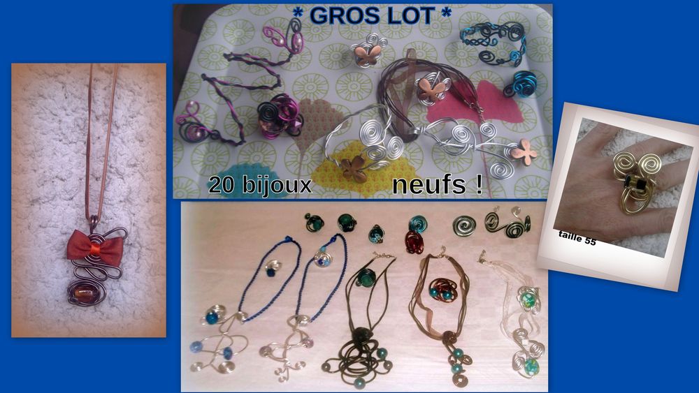 TOUT PETIT PRIX * lot 20 bijoux artisanaux neufs 50 Chalon-sur-Sa�ne (71)