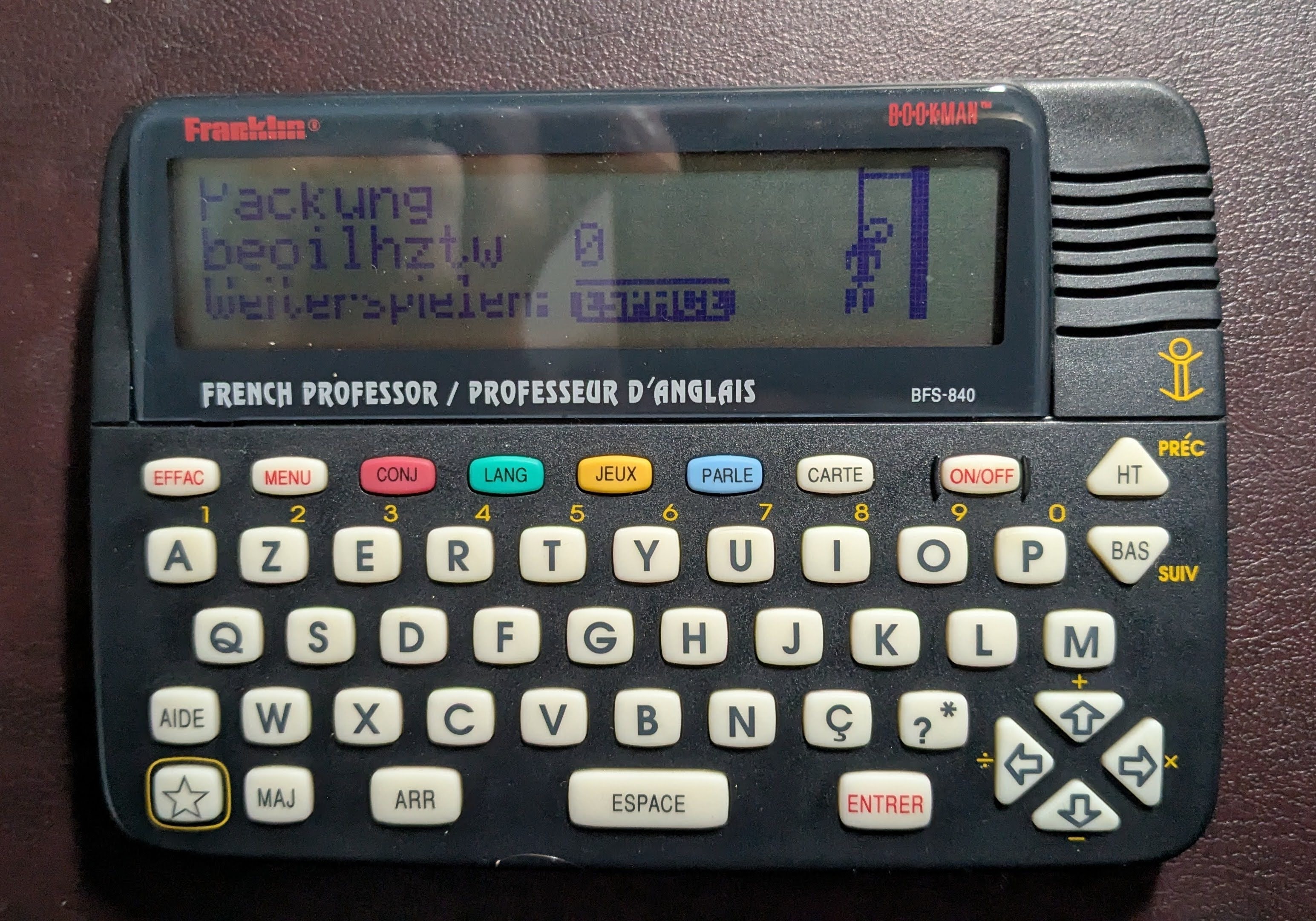 Traducteur �lectronique Franklin BFS-840 0 Neuilly-sur-Marne (93)