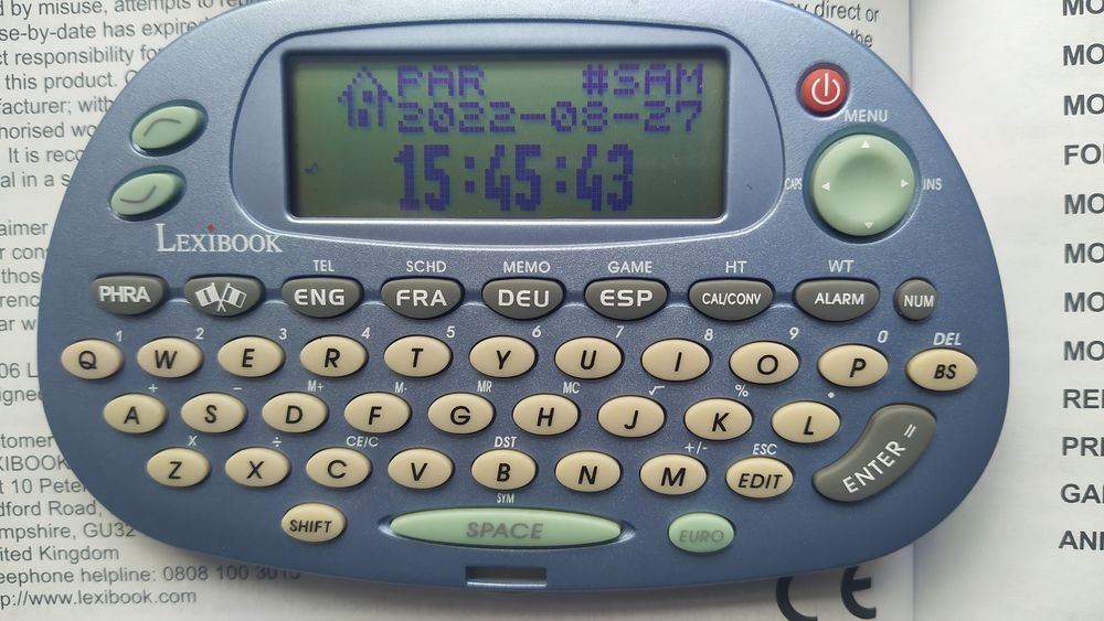 Traducteur Lexibook 4 langues 5 Blaringhem (59)